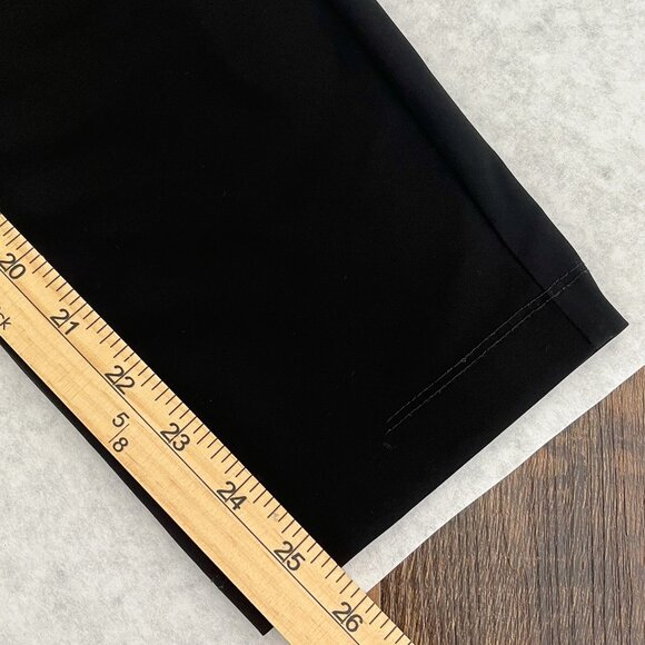 Vuori Miles Ankle Pant Mid Rise Stretch Knit Active Athleisure Size Small Black - Picture 14 of 16